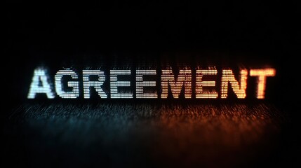 Obraz premium Digital text 