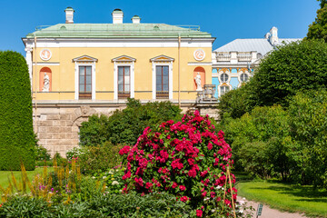 Freilinsky garden in Catherine park, Tsarskoe Selo (Pushkin), Saint Petersburg, Russia