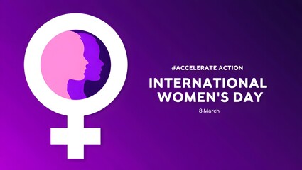 International women's day march celebration accelerate action equality empowerment