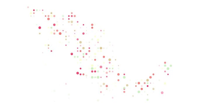 Abstract Dot Grid Mexico Formation Video