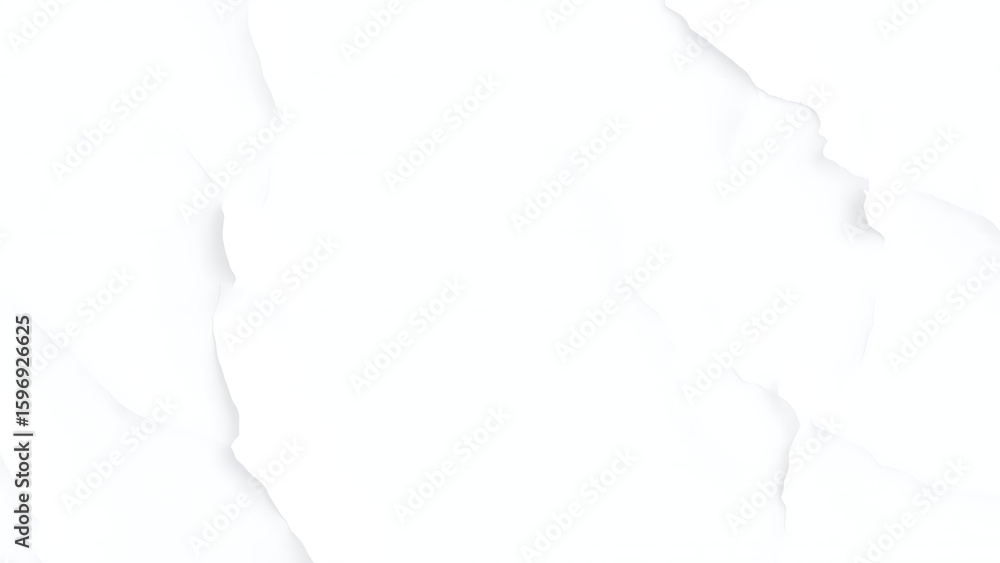 Aufkleber plain white paper texture background crumpled design wrinkled isolated on white background