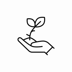 plant care icon sign vector