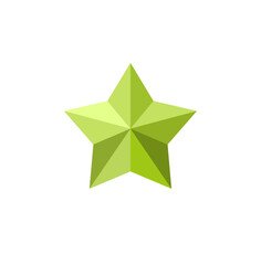 Vector star rating icons with five-point stars, golden star rate, transparent background, flat icon set, ranking symbol, review UI elements, modern minimal design for web and app