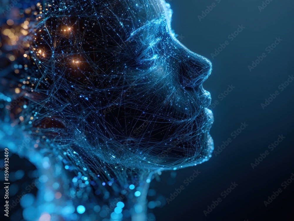 Poster ai security, protecting information in a connected world. secure data management and artificial inte