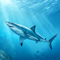 Obraz premium shark in the sea