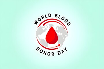 World blood donor day awareness campaign blood donation save lives donate blood today
