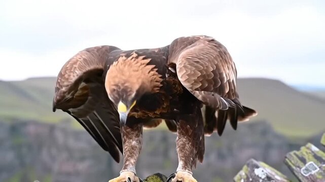 red tailed hawk in flight