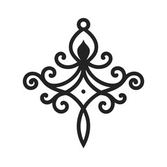 classic elegant ornament illustration.