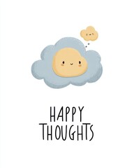 Sweet & Simple - Child-Friendly Inspiring Postcard Illustration