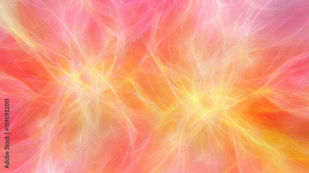 Poster abstract colorful swirling patterns of light and energy in motion