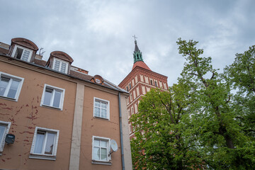 Obraz premium Olsztyn, Poland - June 18 2025 