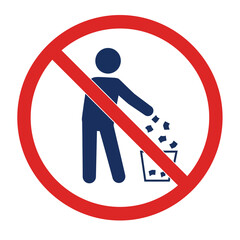 Prohibition of Littering Please Dispose of Your Waste Responsibly and Keep Our Environment Clean and Tidy
