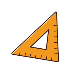 triangle ruler illustration