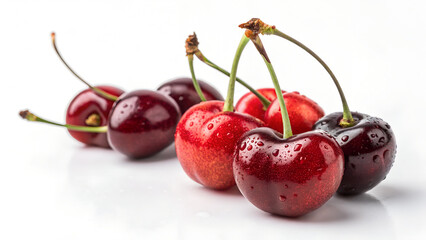 cherries--with-isolated-background