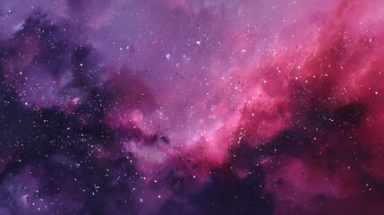 Colorful space nebula