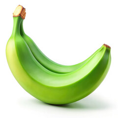 banana isolated on white background