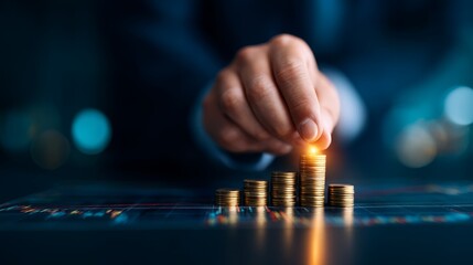 Unlocking the potential of securities investment. Strategic Investment Decisions for Leveraging Securities - Copy Space Available for Text