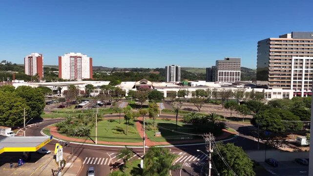 Imagens a&eacute;reas do Shopping Iguatemi Ribeir&atilde;o Preto 