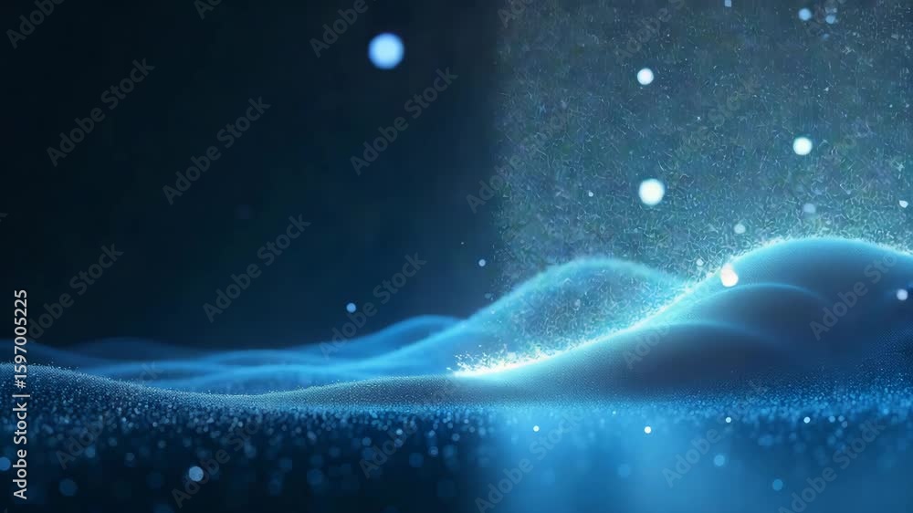 Poster futuristic minimalist wallpaper: expansive space showcasing ai integration and adaptive algorithms i