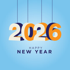 Happy new year with 2025 3D number concept. Happy new year 2025 modern art template