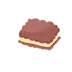 Delicious Ice Cream Sundae with Cherry on Top