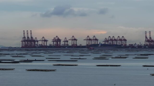 Shekou Container Port in Shenzhen