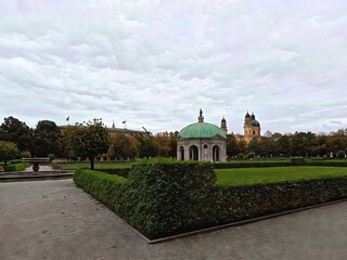 Pavillion In Hofgarten Munich, Germany