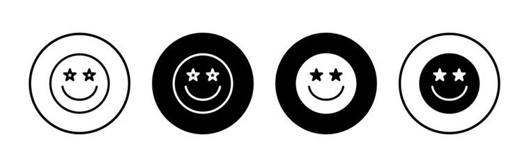 Smile icon symbol for apps and websites. smile emoticon icon. feedback sign and symbol
