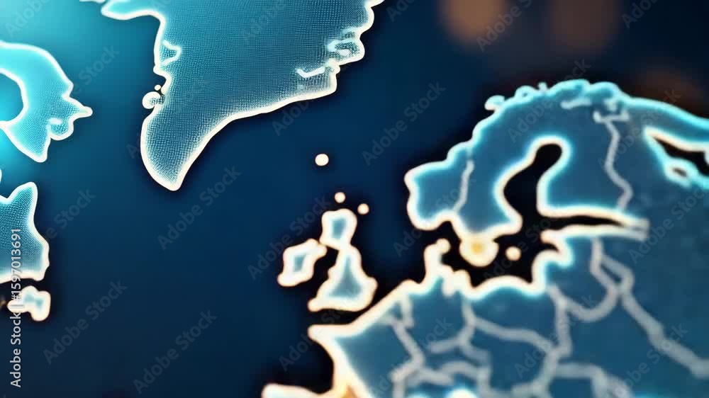 Poster dynamic global trade dynamics: visuals of evolving export-import flows, tariff policies, and supply 