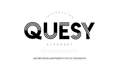 Bold stripe decorative font for eye-catching designs, ideal for headlines, posters, and branding