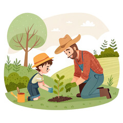 farmer and his farmer