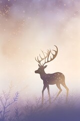 Fototapeta premium deer in the forest