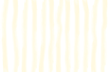 Light yellow color striped background on white background, Simple stripe pattern with abstract, vertical lines, retro, art, design for decoration, wrapping paper, print, fabric or textile, vector.