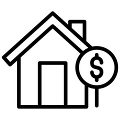 Home Appraisal  line icon