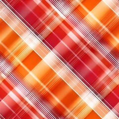 Modern plaid remix with sunset gradients in abstract design digital art vibrant colors