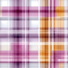 Modern plaid remix intersecting sunset gradients in abstract graphic design