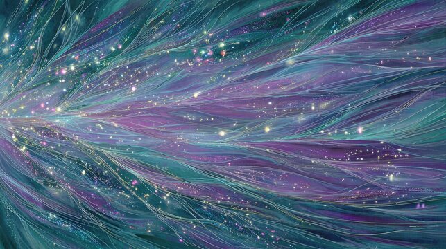 Abstract Colorful Exploding Burst Background