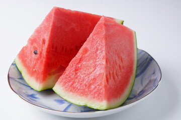 カットした西瓜