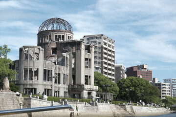 原爆ドーム、広島、反戦、非核、平和、祈り、被ばく、被爆