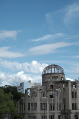 原爆ドーム、広島、反戦、非核、平和、祈り、被ばく、被爆