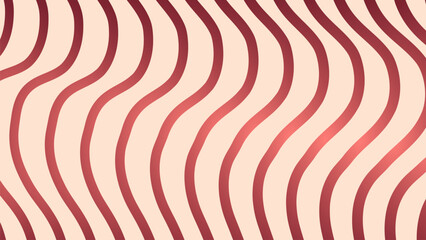 Retro Psychedelic Wavy Background. Colorful Vintage Swirl Abstract Collection