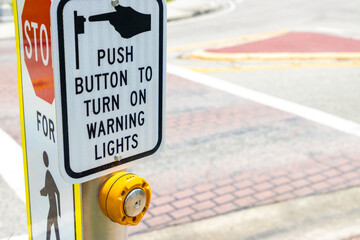 Crosswalk button