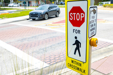 Pedestrian crosswalk