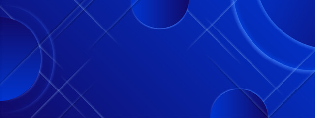 Abstract blue gradient geometric shape abstract background. Modern futuristic background.