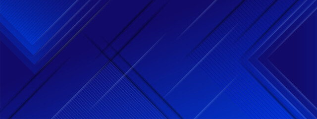 Abstract blue gradient geometric shape abstract background. Modern futuristic background.