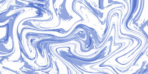 Abstract Pattern white and blue marble texture and background. Liquify Swirl blue and white color art. Liquify colorful abstract background wallpaper premium photo premium. 