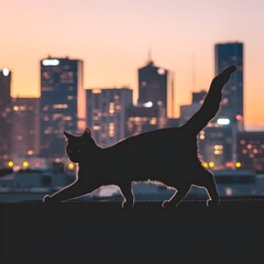 cat silhouettes, cute cat, playful cat, cute cat photos
