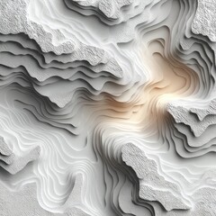 Abstract Topographic Contour Map Background with Layered Texture