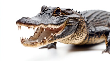 Fototapeta premium Baby alligator close-up