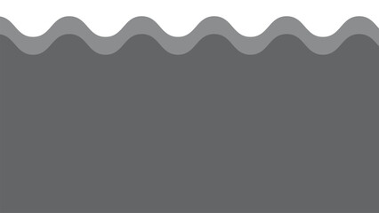 Grey Layered Gradient Wave Background for Modern, Elegant, and Minimalist Abstract Design Projects